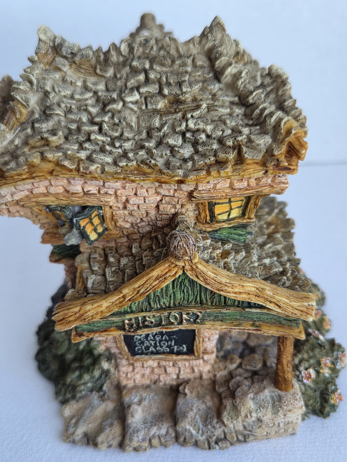 Boyds Bears Bearly-Built Village Lot – Public Library 19006 & Boyds School Resin