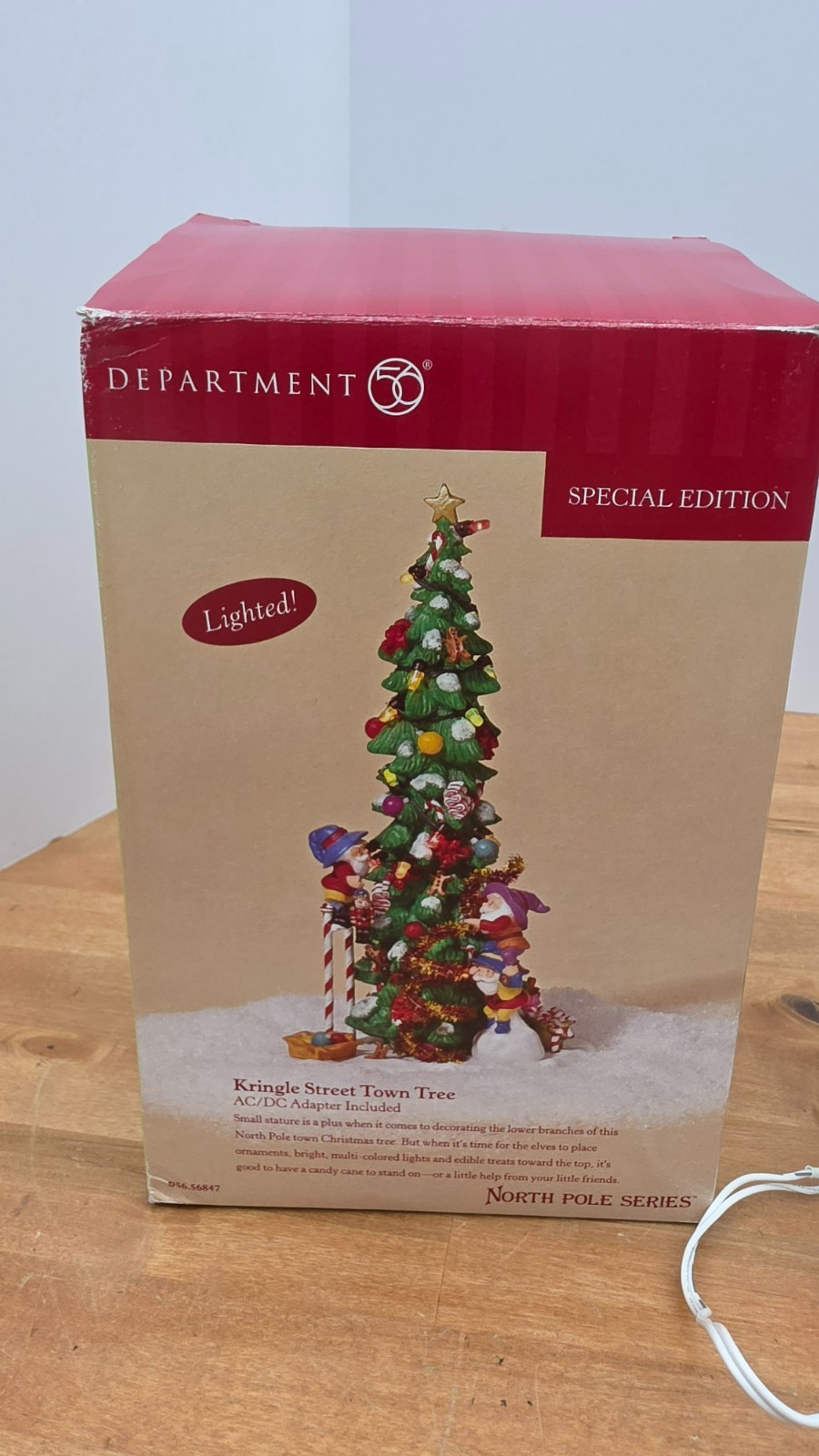 DEPT 56 North Pole Series “KRINGLE STREET TOWN TREE #56847 *SPECIAL EDITION*