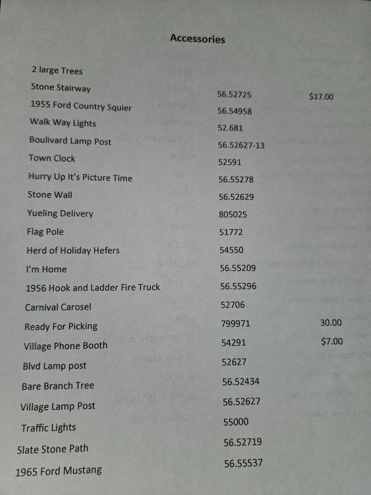 department 56 village motivated seller