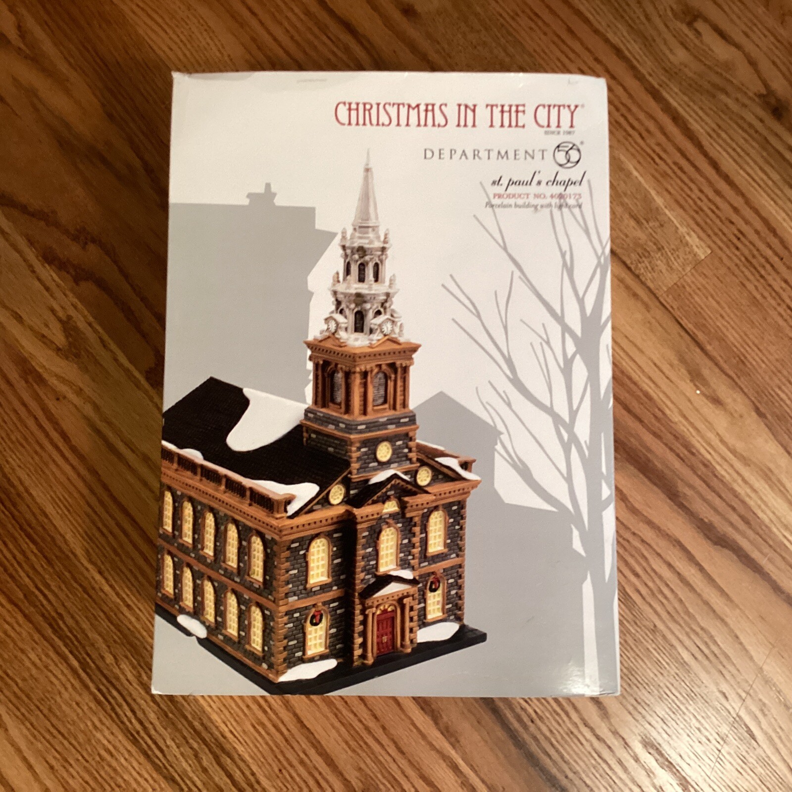 Department Dept 56 St. Paul’s Chapel 4020173 Christmas In The City New York