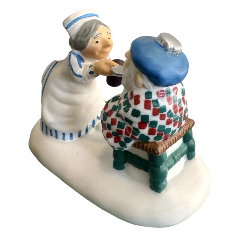 Department 56 Heritage Village Open Wide Nurse Elf Christmas Figurine