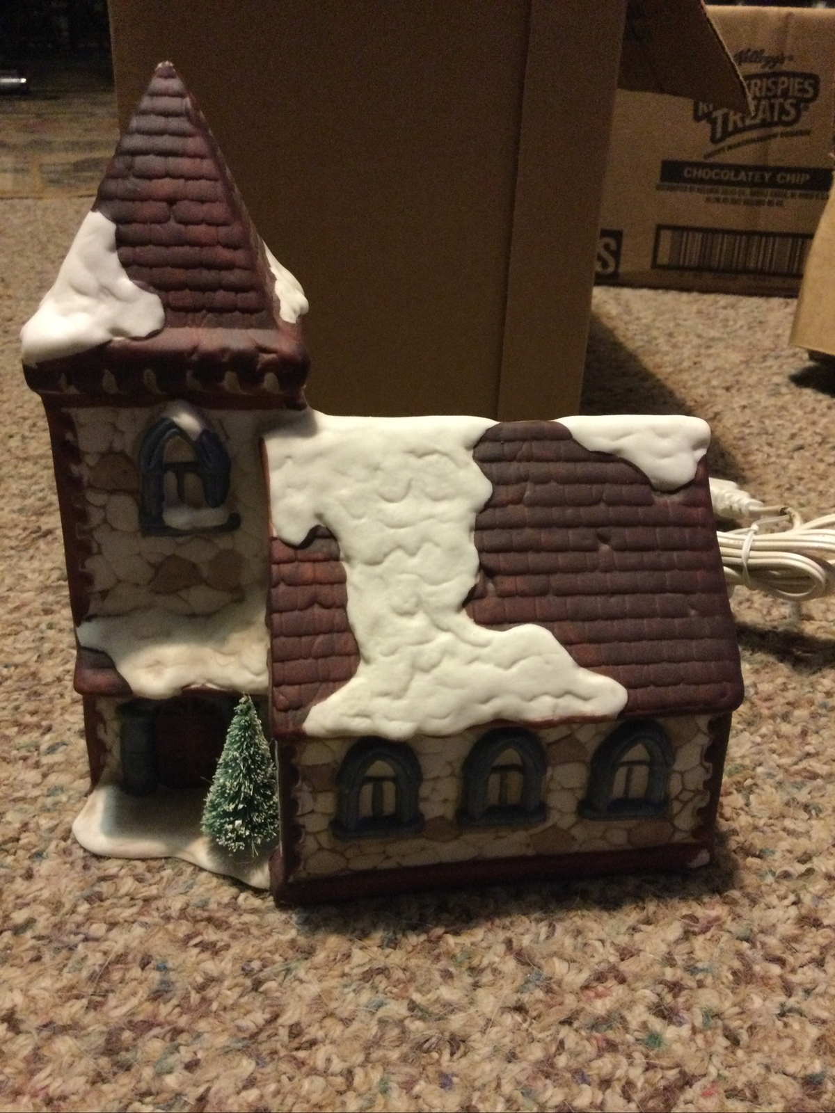 Christmas Valley Porcelin Buillding 1990