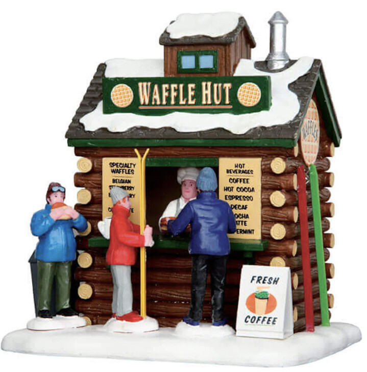 Lemax Waffle Hut -Holiday Village -Winter Carnival Accent