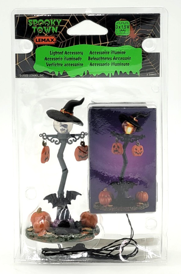 Lemax Spooky Town Street Light #54443 2025