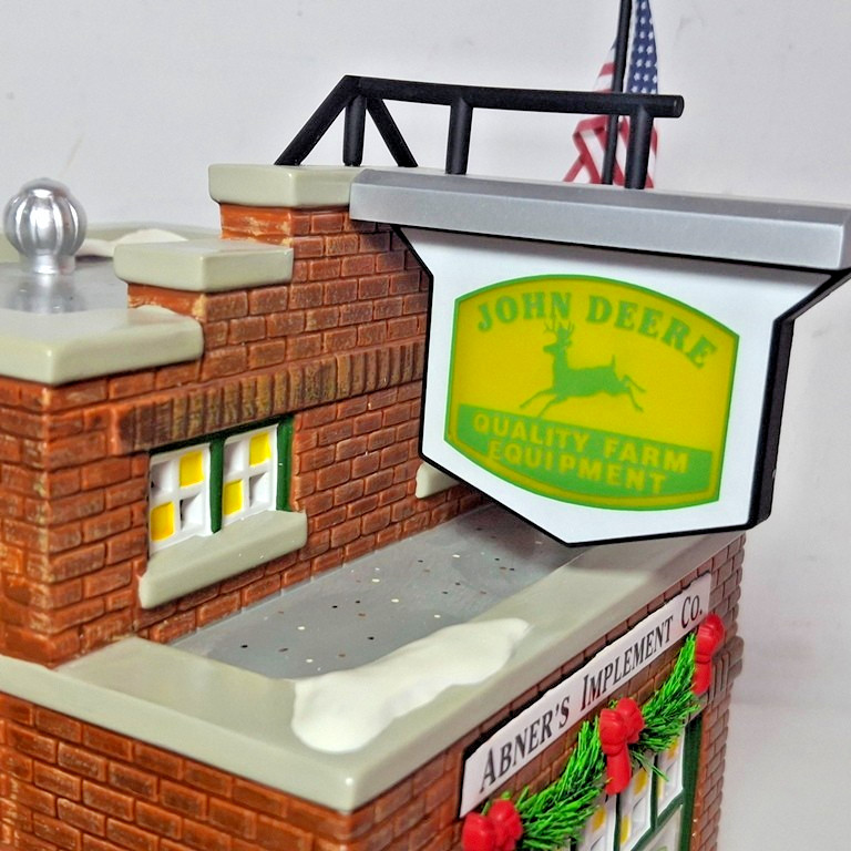 Dept 56 John Deere Bucks County Abner’s Implement Co., #55052 BRAND NEW