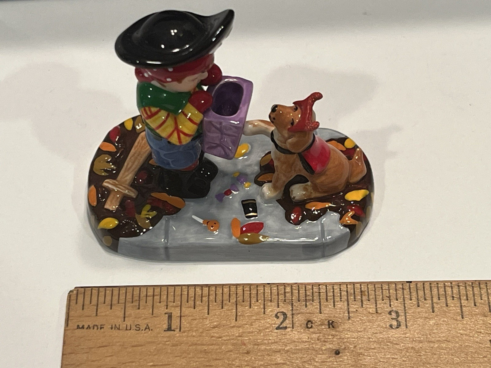 Department 56 Snow Village Halloween Trick or Treat Kids Set of 3 1999 #54937
