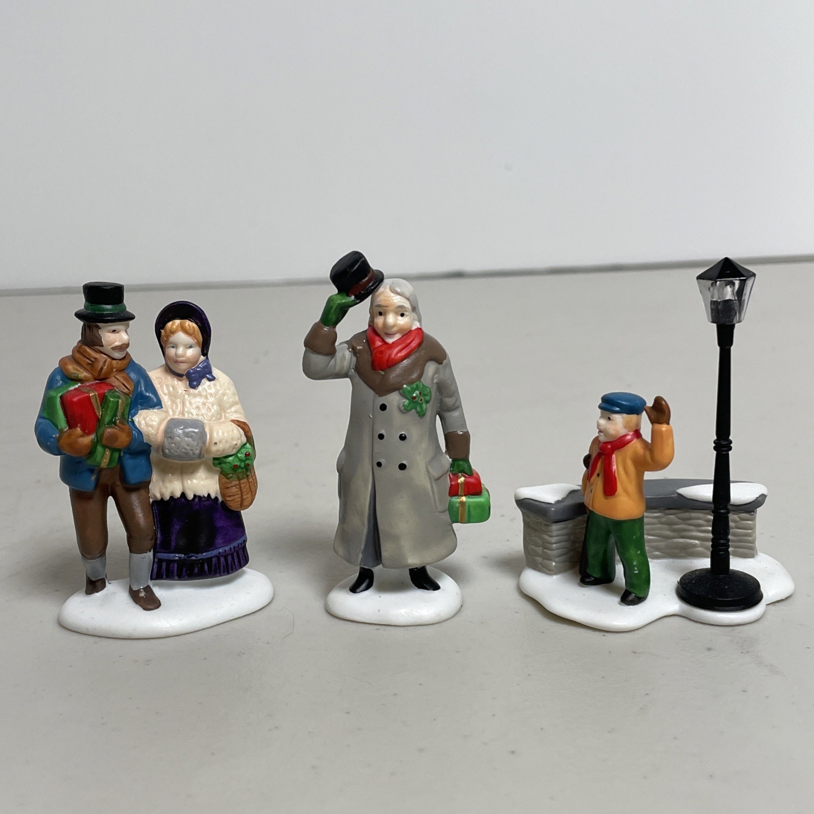 Dept 56 A Christmas Carol Morning Set Of 3 Heritage Village #55883