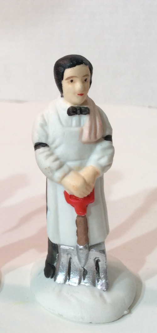 A Wonderful Holiday Christmas Village, Three Men Figurines, no packaging