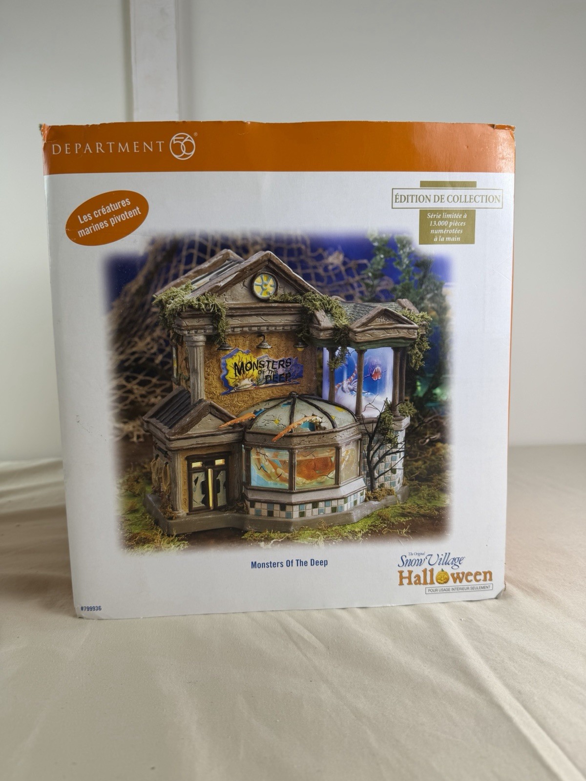 Department Dept 56 Snow Village Halloween Monsters of the Deep #799936 LIMITED