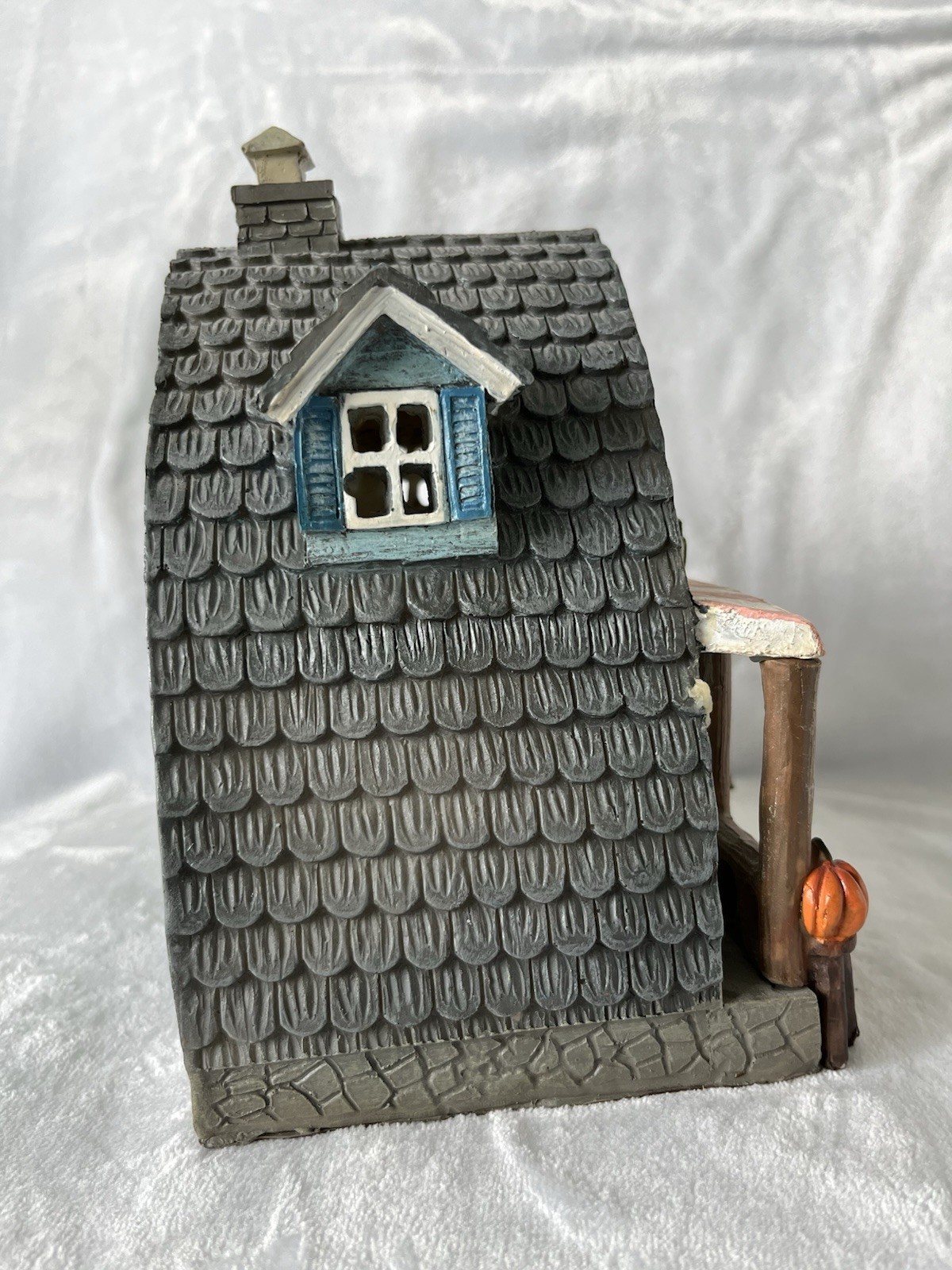 Harvest Town Lighted Grocery Store Fall Autumn Village Resin House Decor Works
