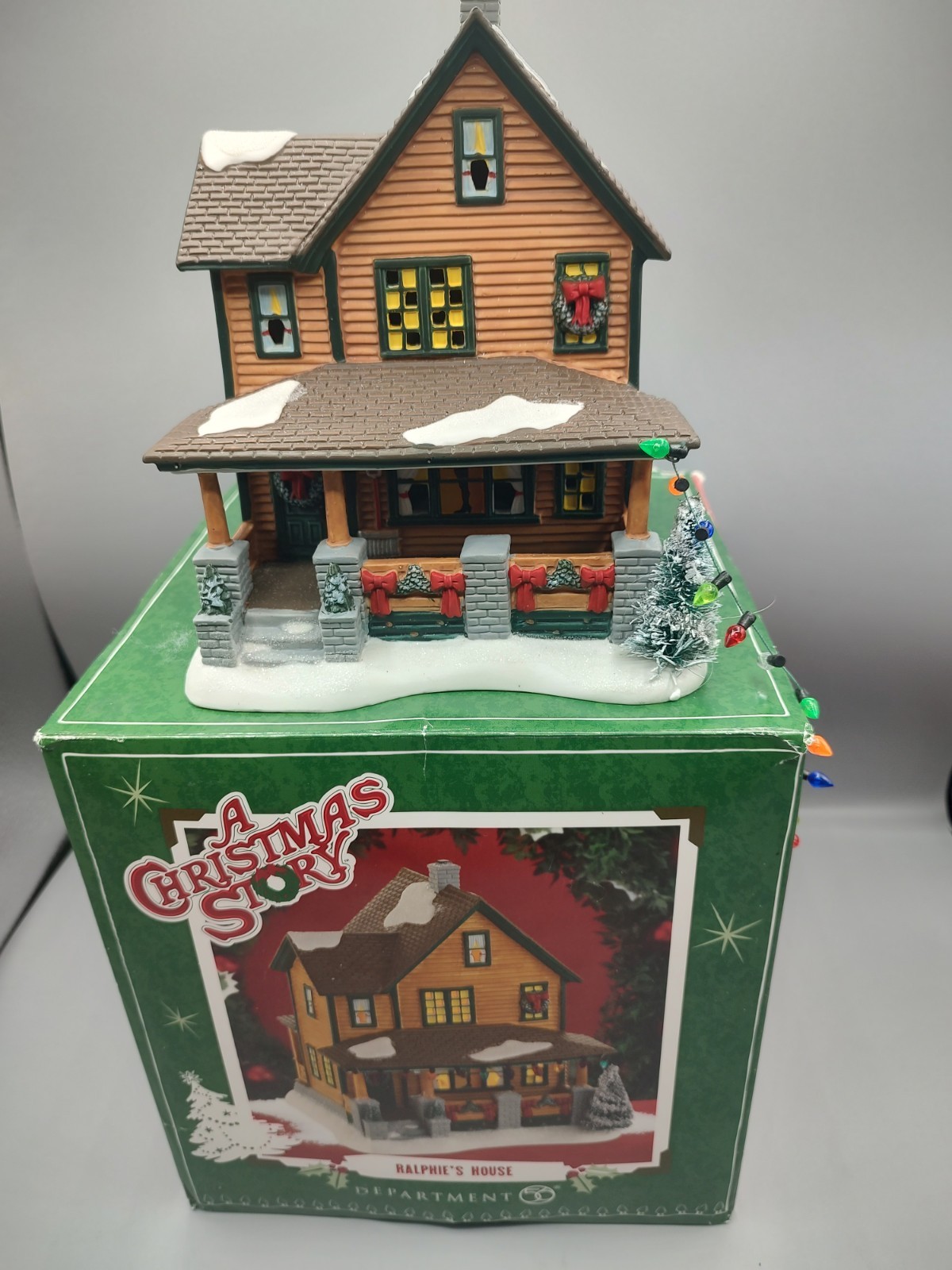 Department 56 A Christmas Story Ralphie’s Lighted House – Multicolor (4029245)