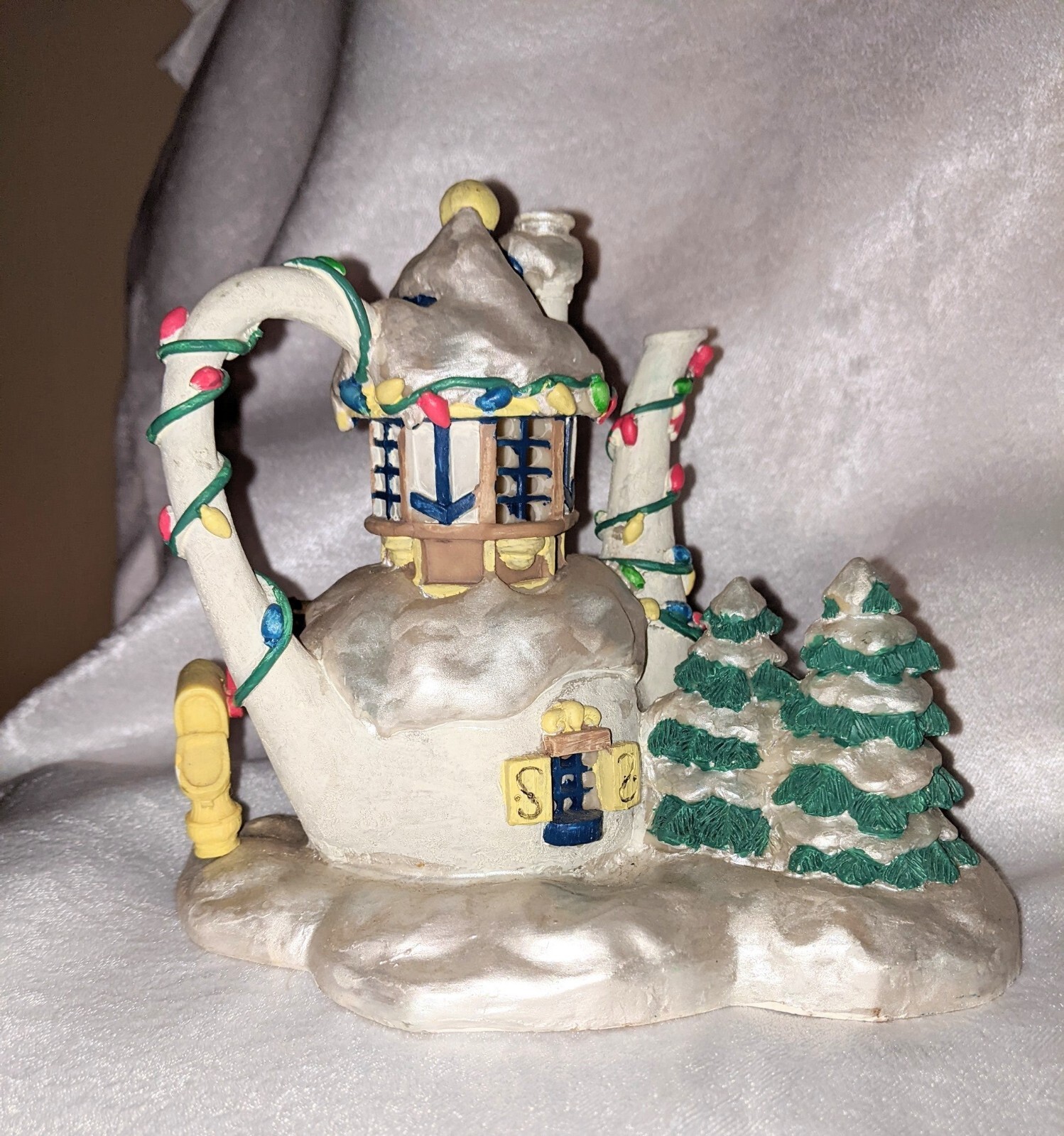 1998 Trendmasters Sears Christmas Mouse Teapot Village Complete + Many Extras
