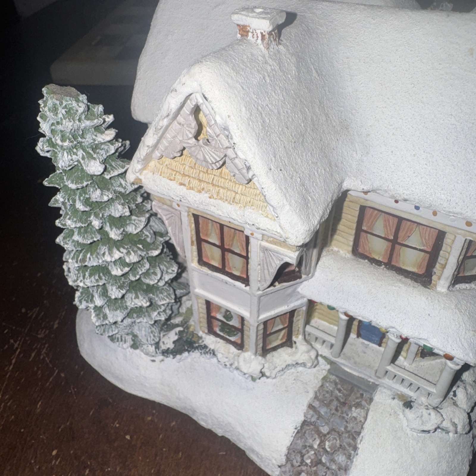 Hawthorne Village, Thomas Kinkade Lighted Christmas Village, Victorian Incomplet