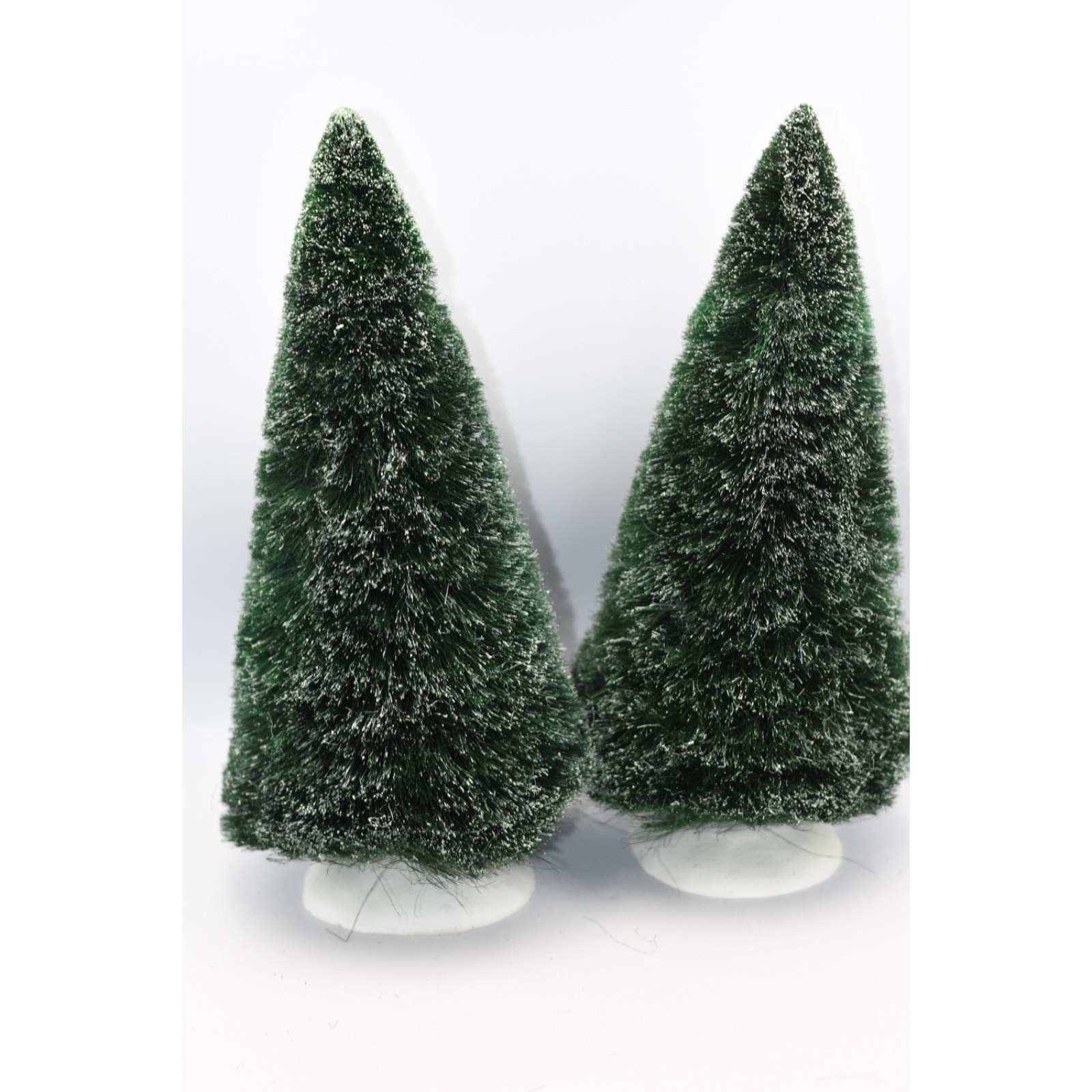 Department 56 Holiday Accessories for Villages Large Frosted 16″ Sisal Trees