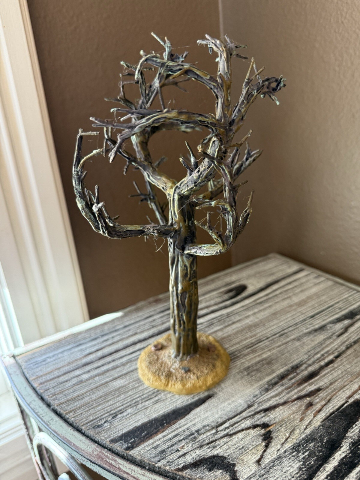 Vintage Lemax Halloween Village Medium Scary Tree