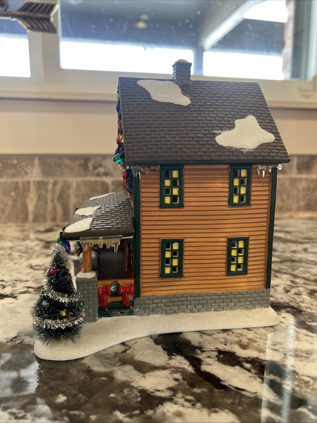 Department 56 A Christmas Story Ralphie’s Lighted House – Multicolor (4029245)