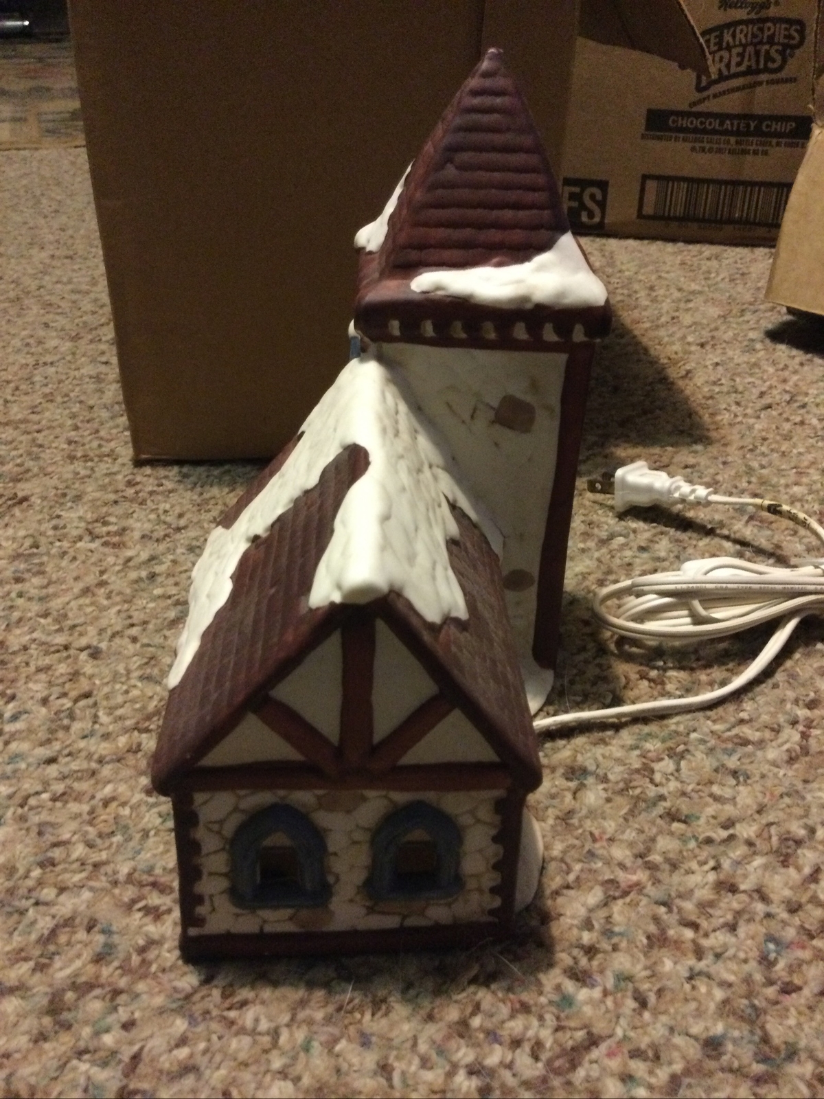 Christmas Valley Porcelin Buillding 1990