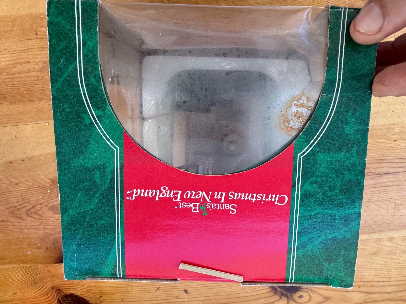 Santa’s Best Christmas in New England Miniature Village House NEW IN BOX 6