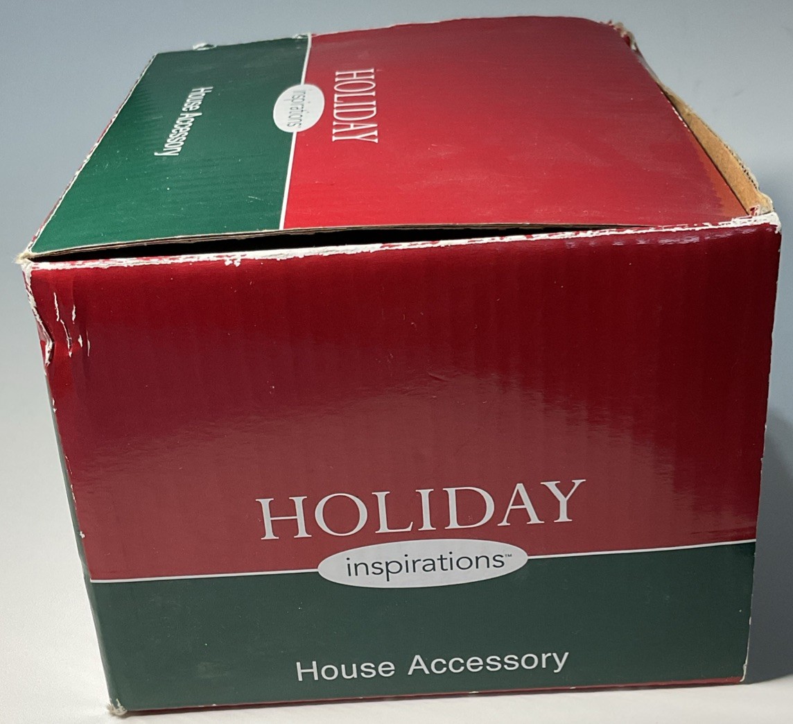 2009 Holiday Inspirations Horse Stable House Accessory Christmas Original Box
