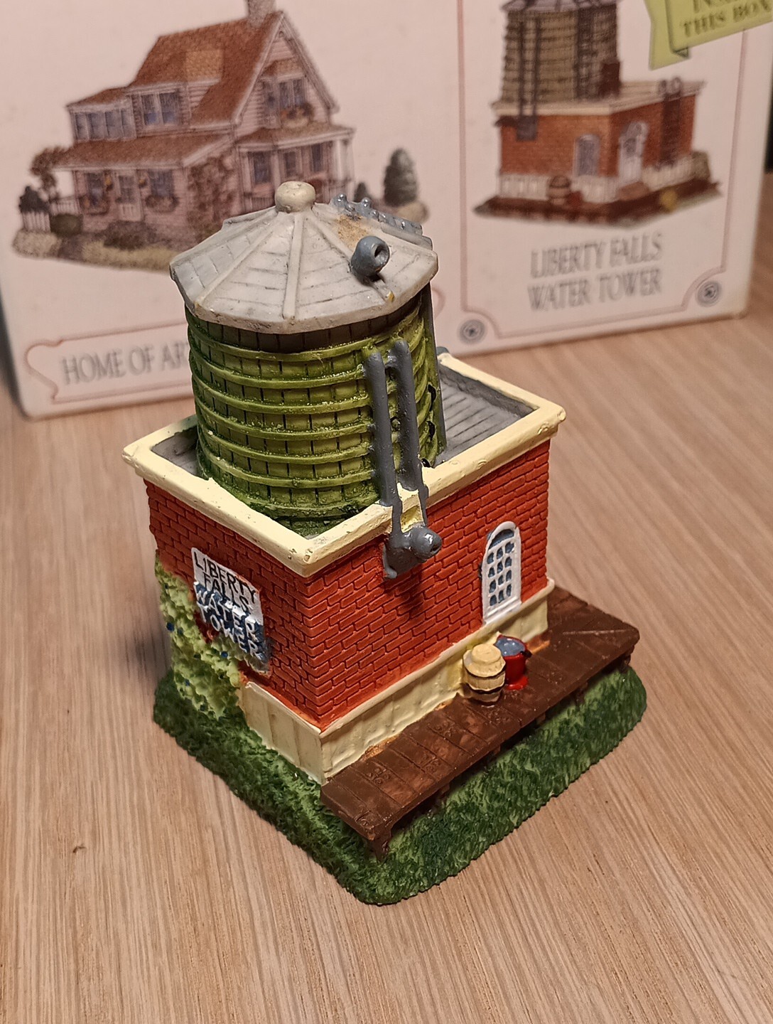 Liberty Falls Collection AH152 Home Of Artist Annabelle Phillips And Water Tower