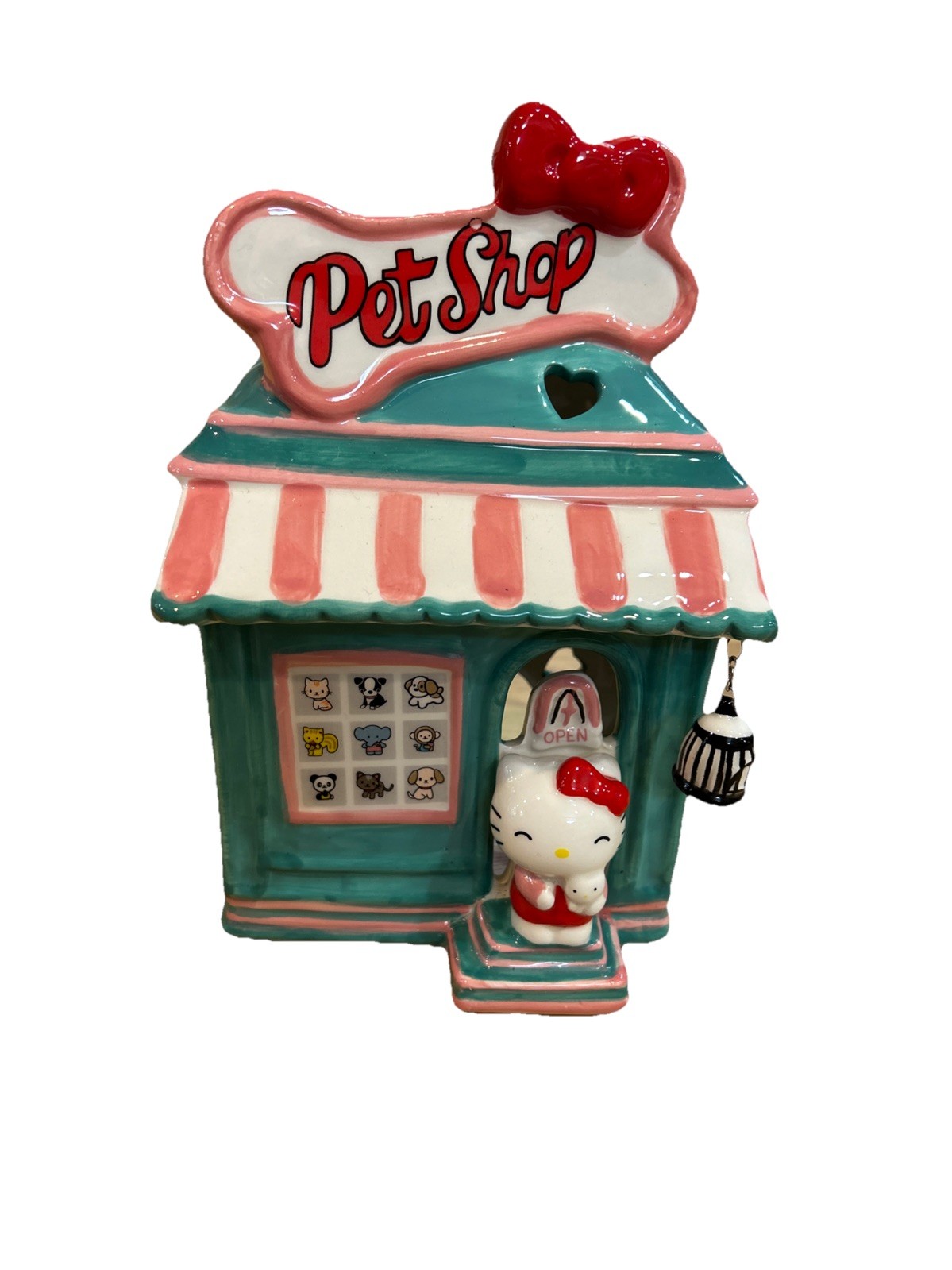 Hello Kitty Pet Shop Tea Candle House Blue Sky Clayworks – 24076 NEW 2025!!🎀