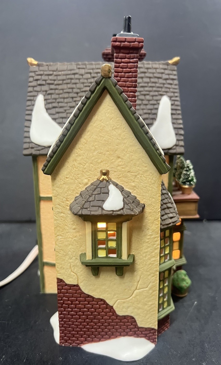 Department 56 J.D. Nichols Lighted Toy Shop W/box, 1995, Tested And Works, EUC!!