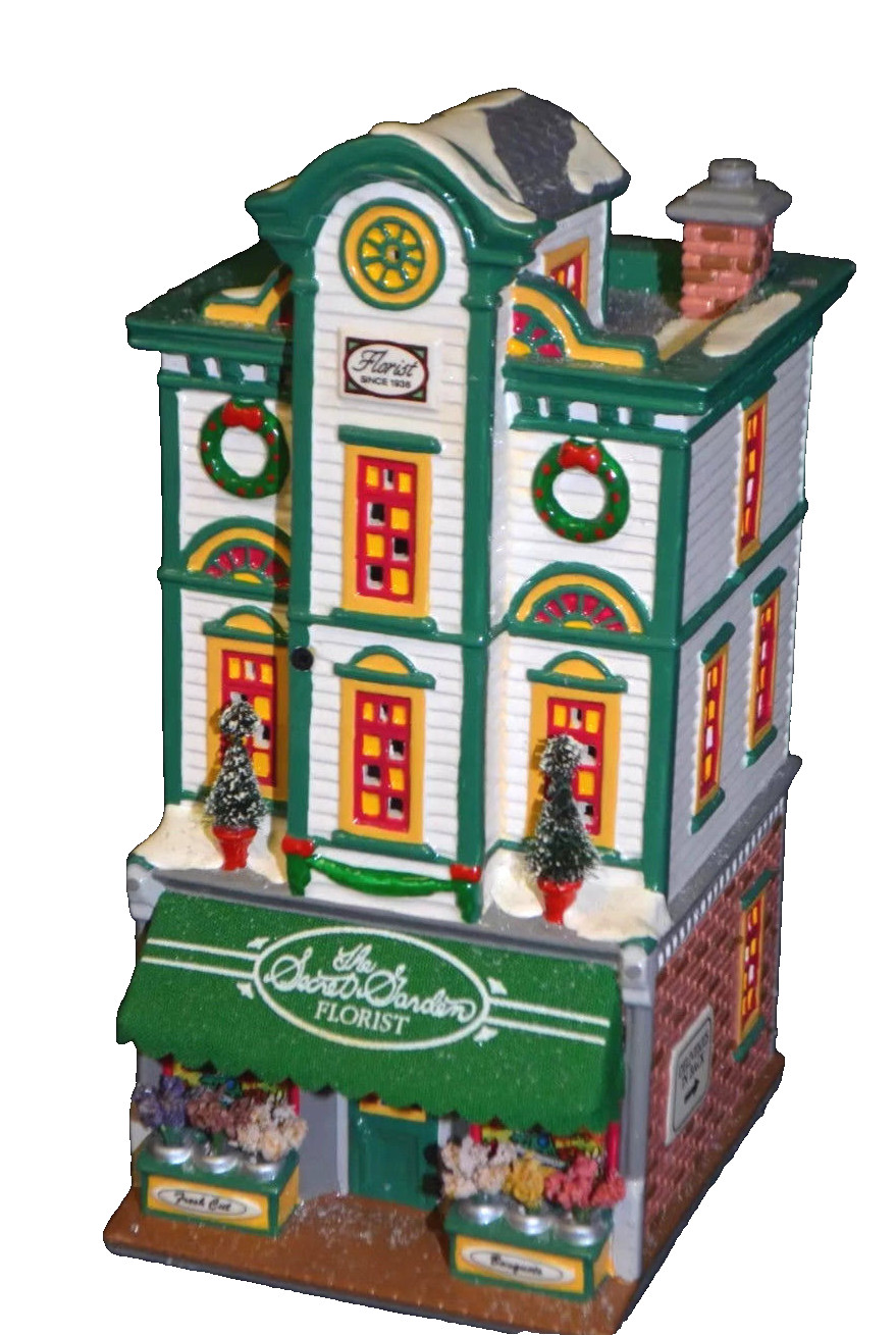SECRET GARDEN FLORIST # 54485 Retired Dept 56 Snow Village