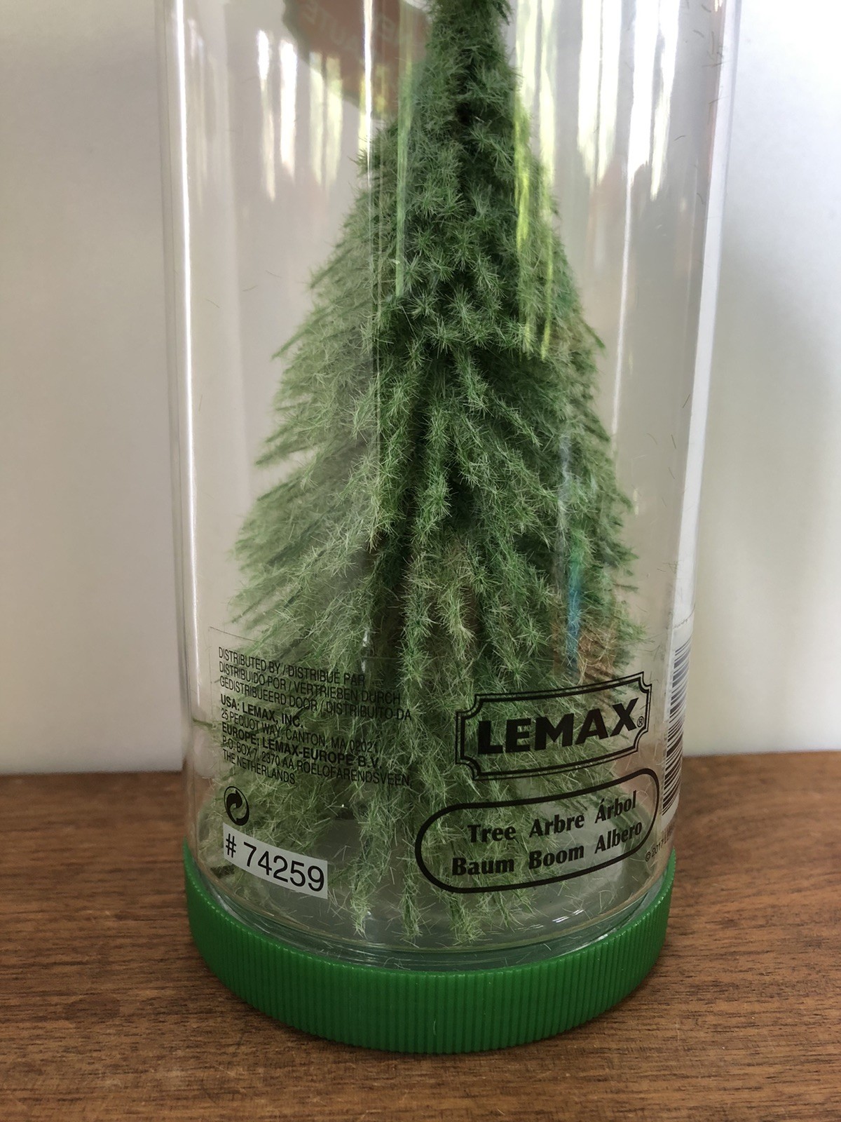 New Lemax Medium Spruce Evergreen Tree Item #74259 2017 Christmas 6″