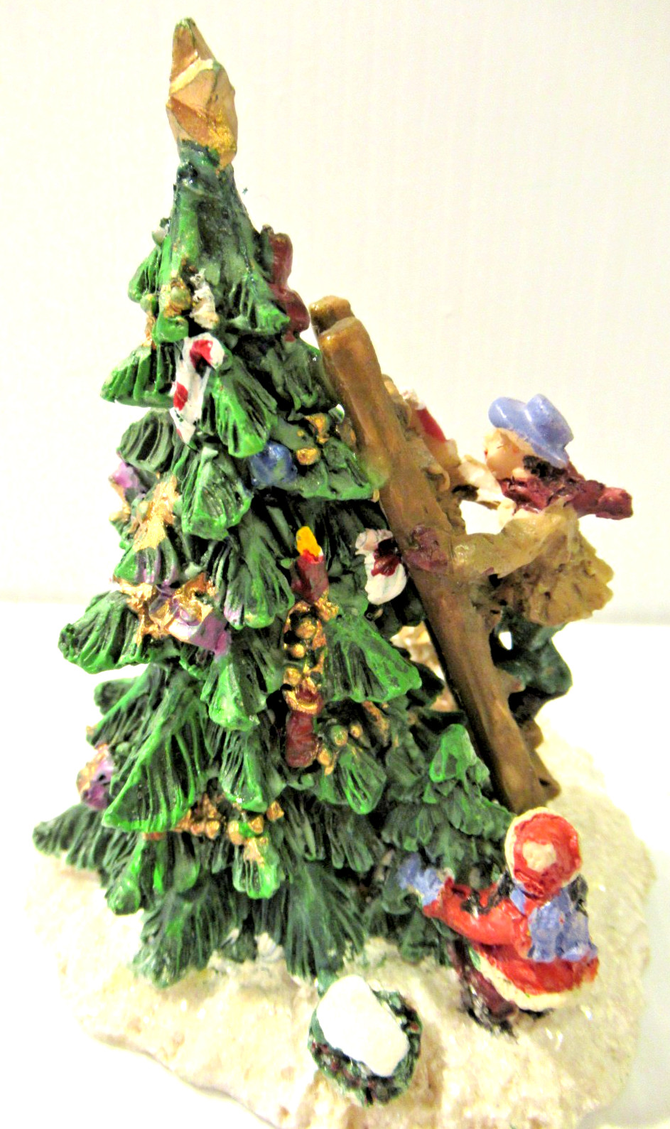 COBBLESTONE CORNERS “WINDHAM HEIGHTS: DECORATING THE CHRISTMAS TREE” ~ RARE !!!