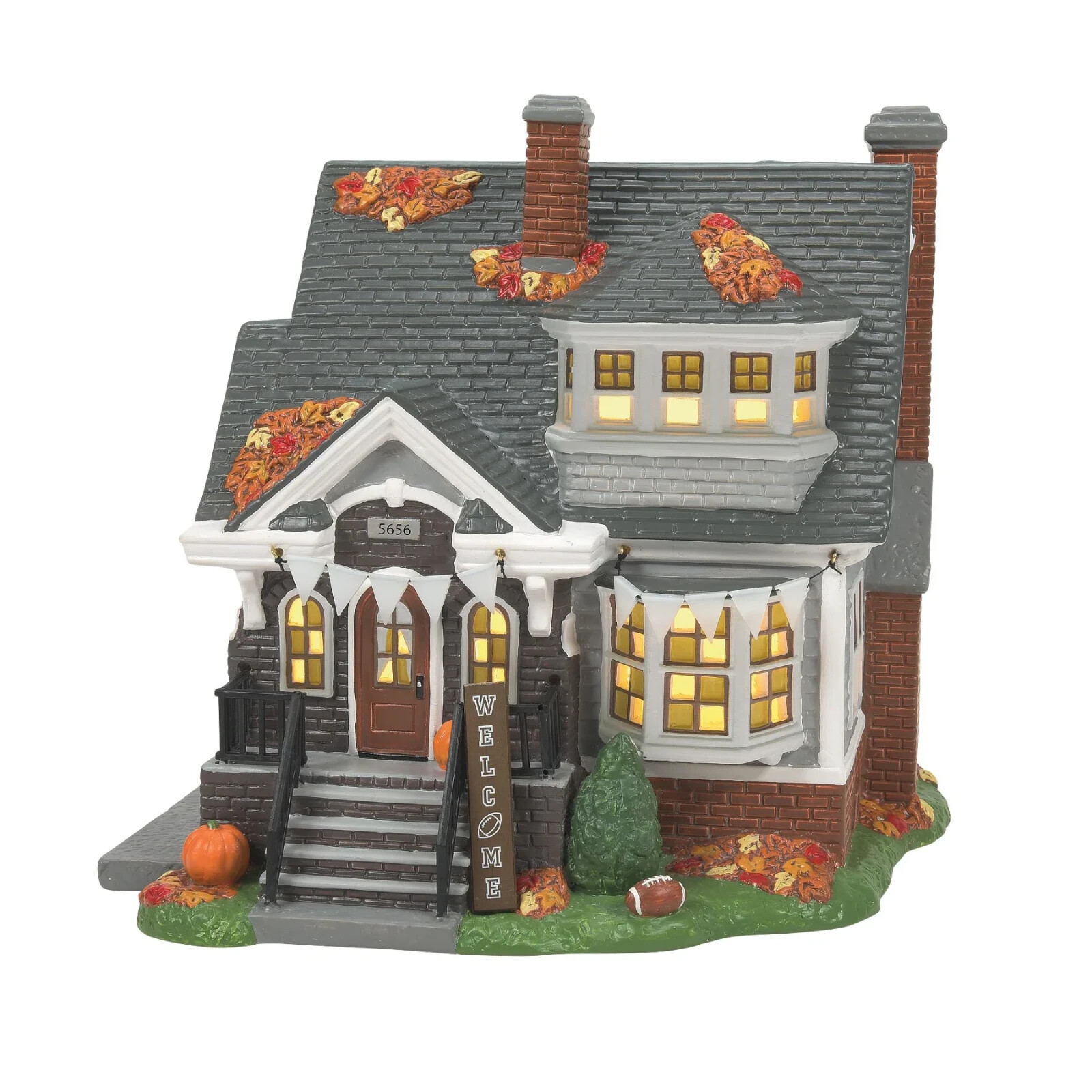Dept 56 FRIDAY NIGHT FANATICS Halloween/Harvest Village 6014703 BRAND NEW