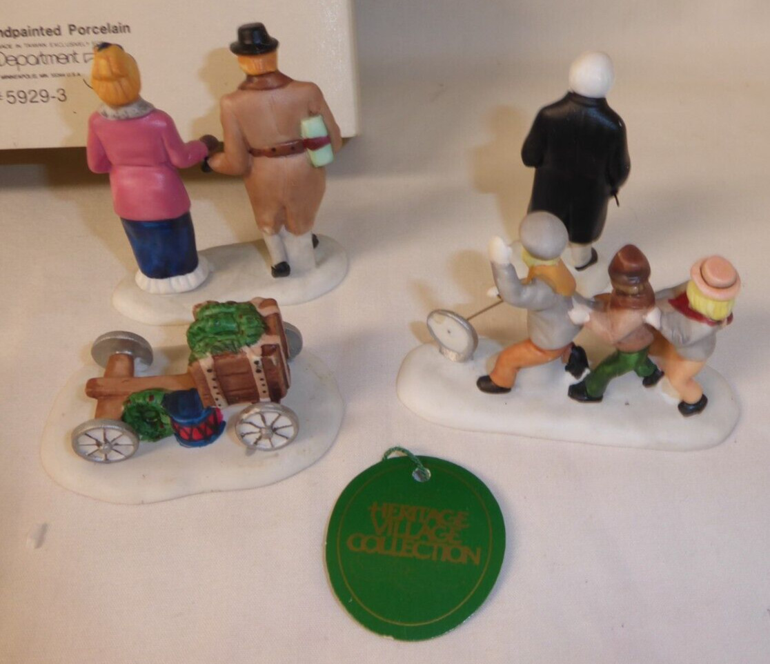 VINTAGE DEPT 56 HERITAGE VILLAGE COLLECTION NICHOLAS NICKELBY – 5929-3 – TAIWAN