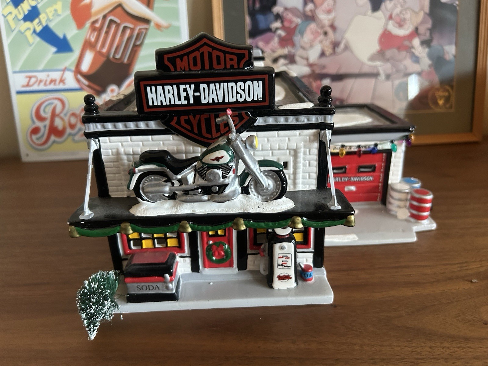Harley Davidson Department Snow Village Harley-Davidson Manufacturing Plant