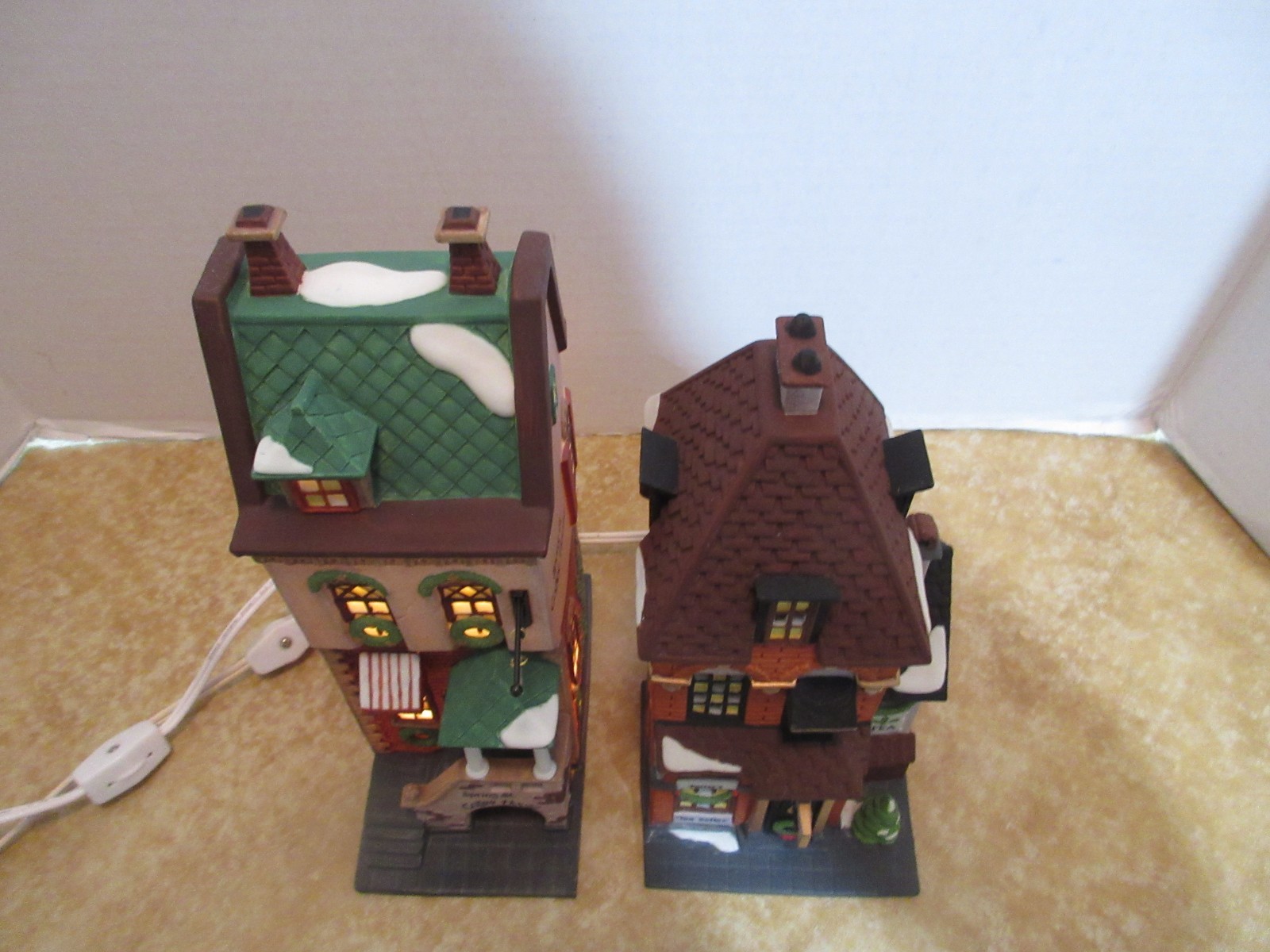 Dept. 56 CIC 2 West Village Shops Spring St. Coffee House & Potter’s Tea Seller