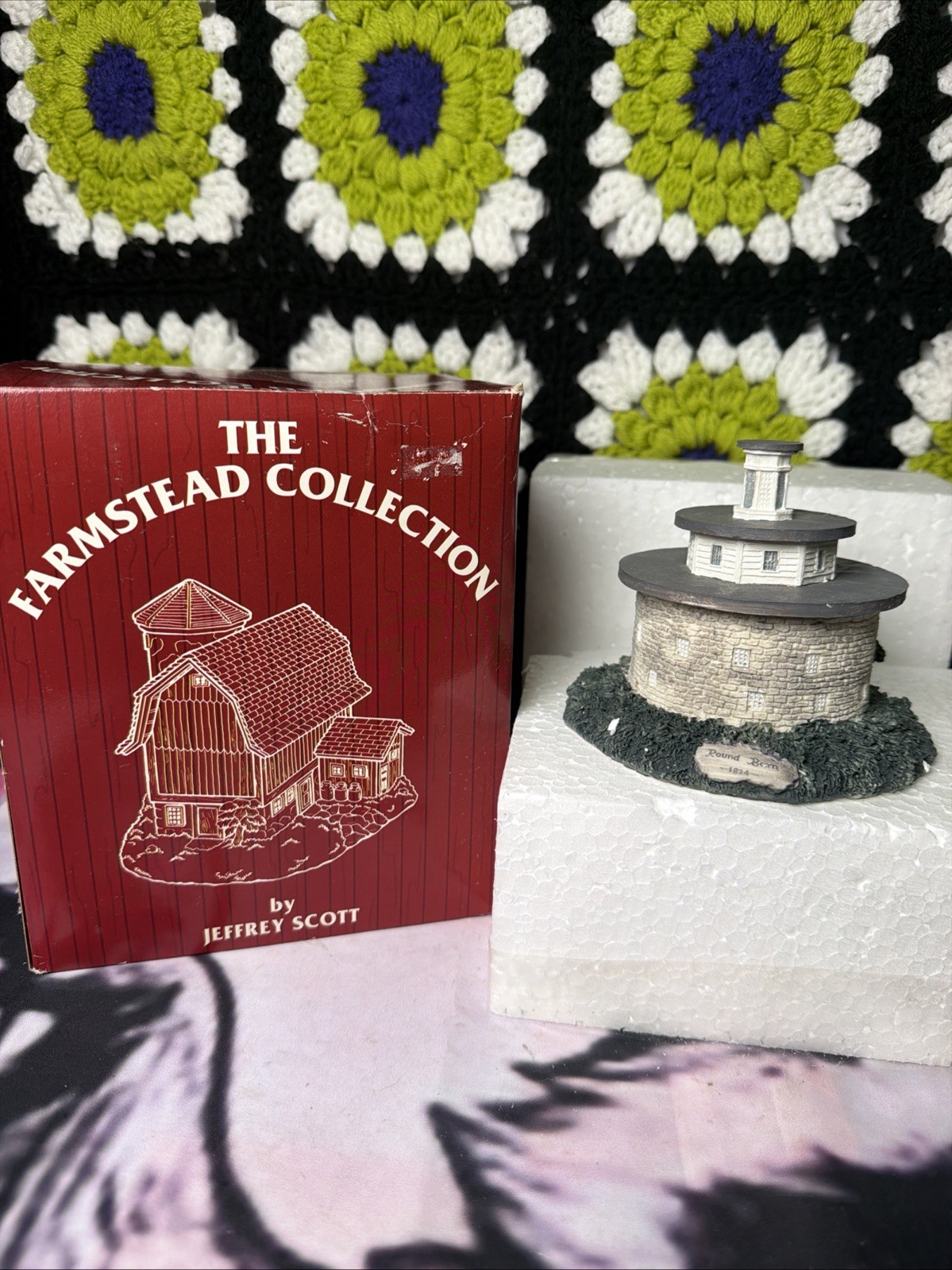 RARE Vintage 1995 Farmstead Collection Johnson’s Round Barn Low #430/15000 New