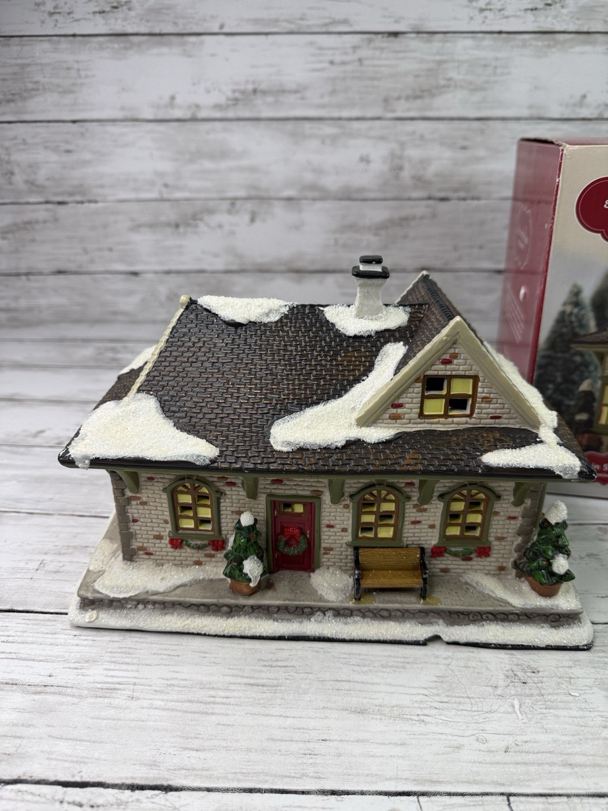 St. Nicholas Square Village “SNS Train Station “ Christmas Village