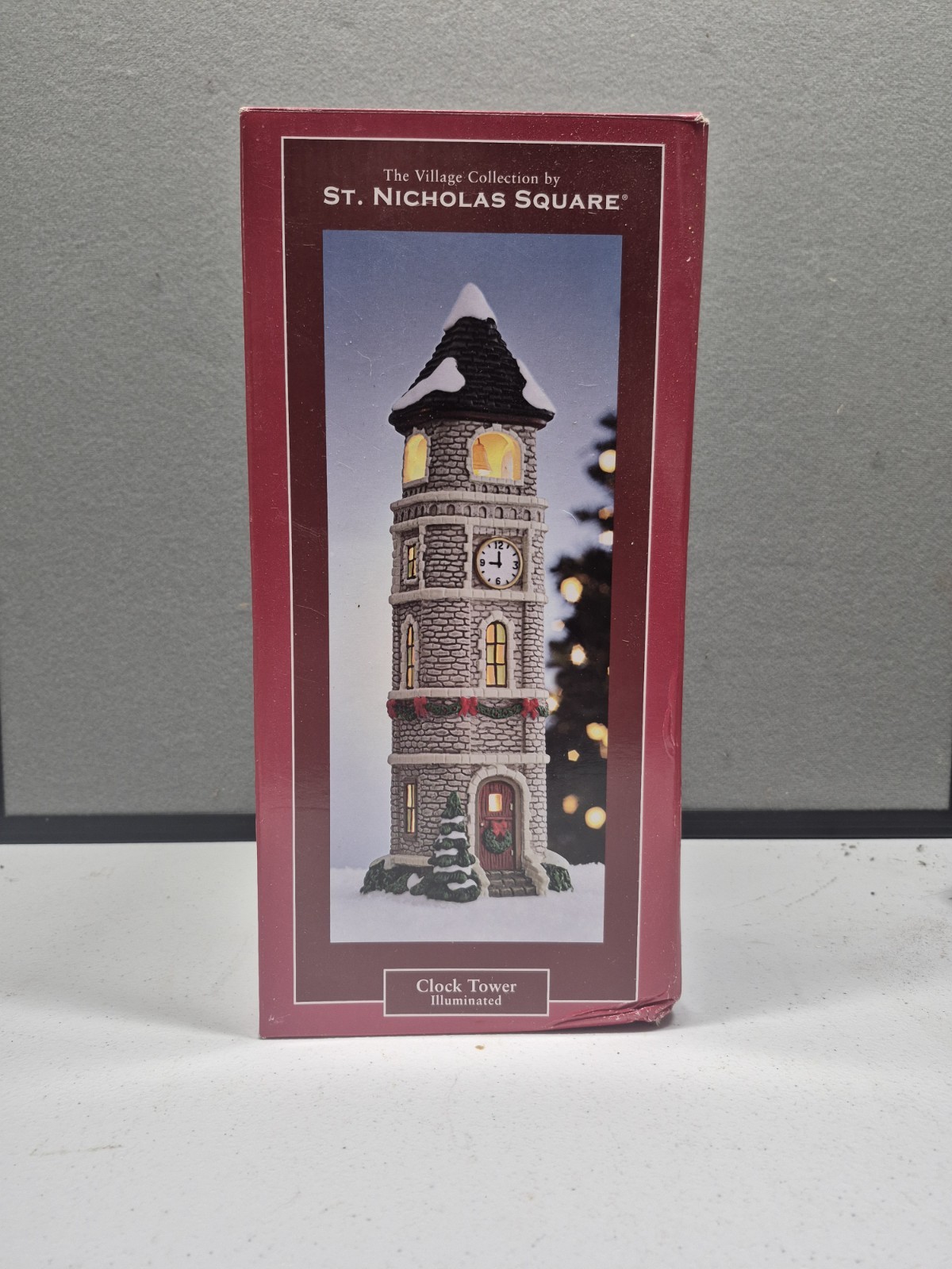 St. Nicholas Square Christmas Village “Clock Tower”