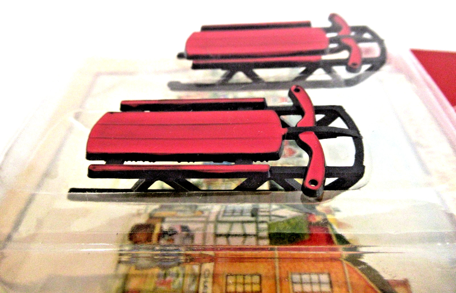 LEMAX “SLED” (SET OF 2) ~ (1995) ~ *** BRAND NEW / UNOPENED ***