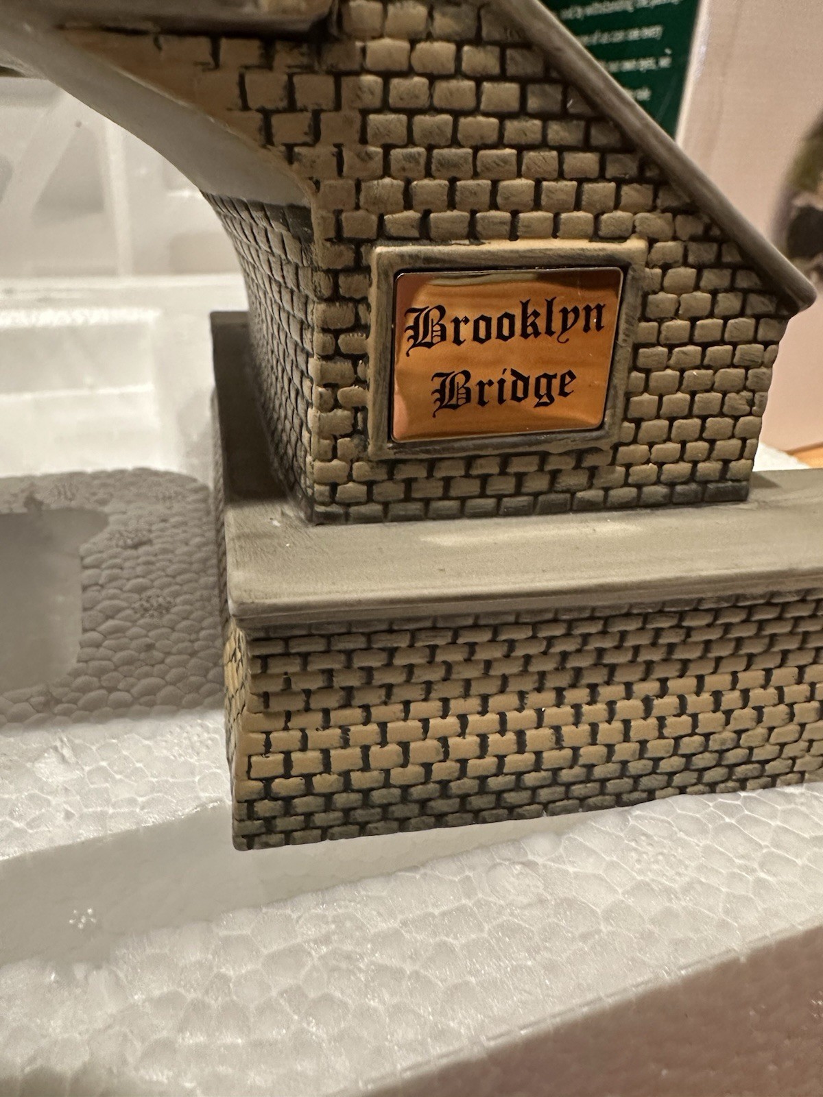 Dept 56 Brooklyn Bridge Historical Landmark Series 59247 Christmas City Village
