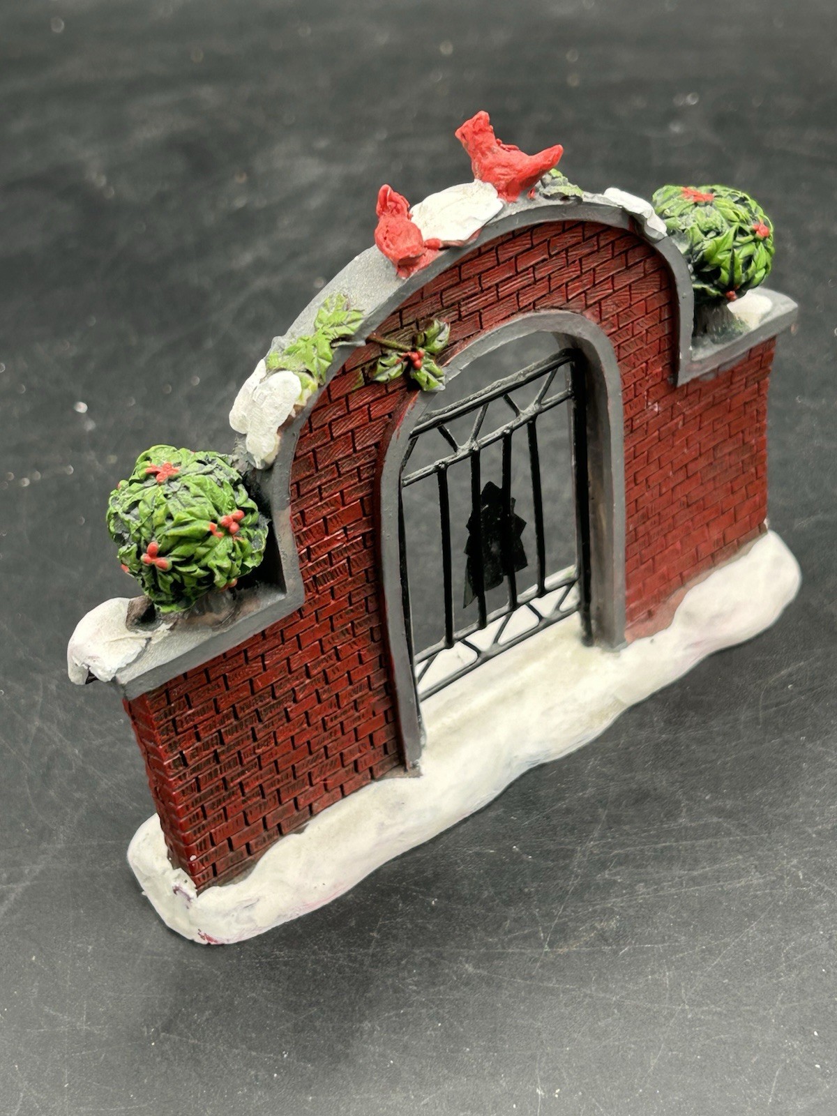 Holiday Inspirations Towne Series House Accessory Christmas Village Gate