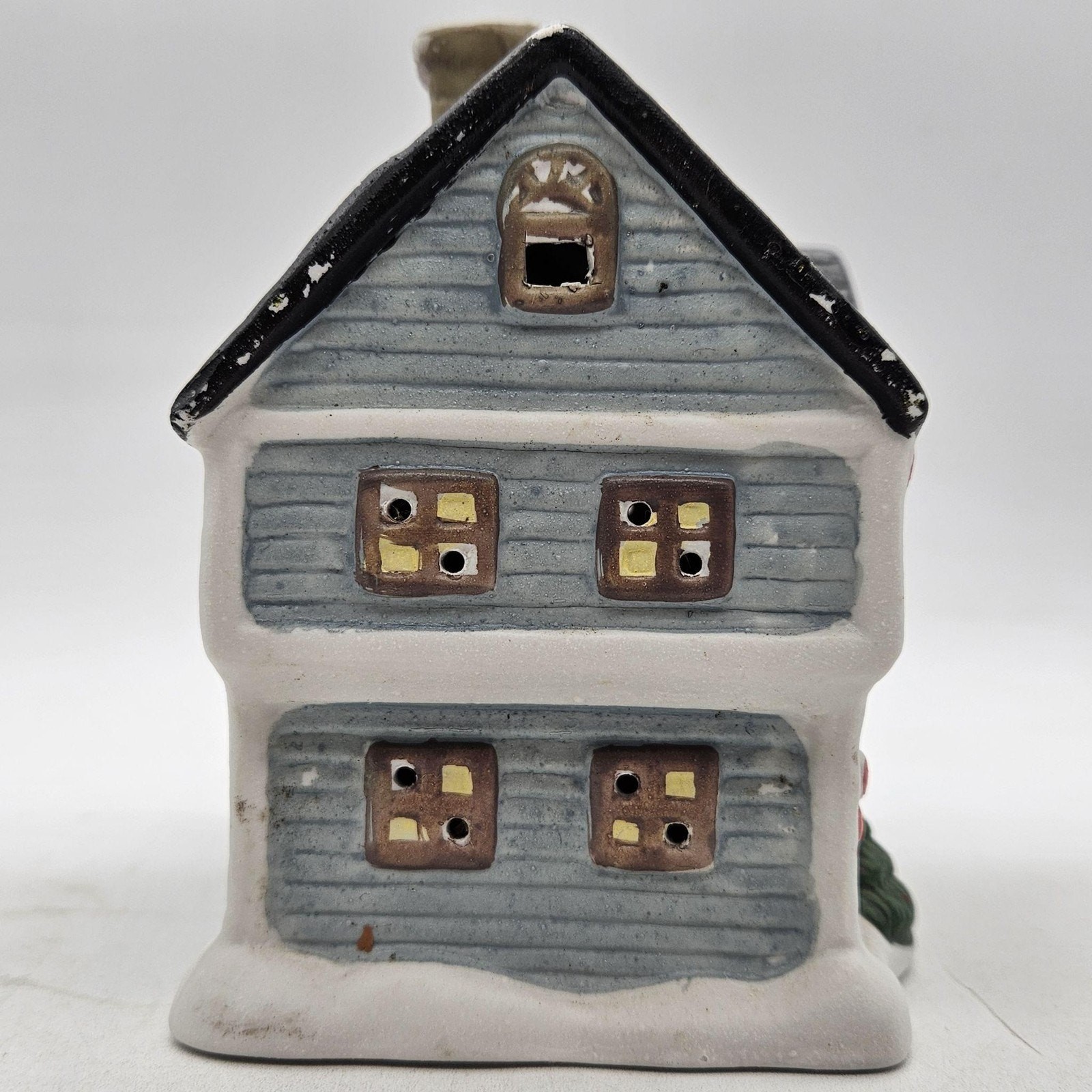 Vintage Watkins Village Christmas House Multicolor Ceramic Porcelain Small Decor
