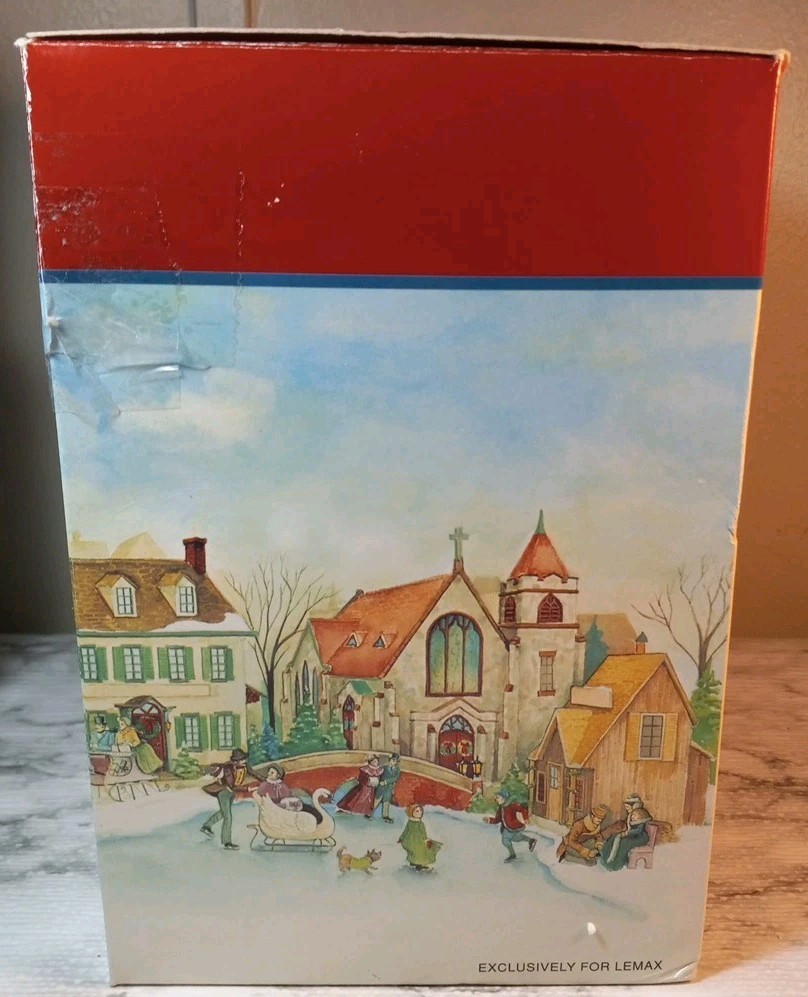 Lemax Jukebox Junction Porcelain 3 Story Cottage 1999 Village Collection