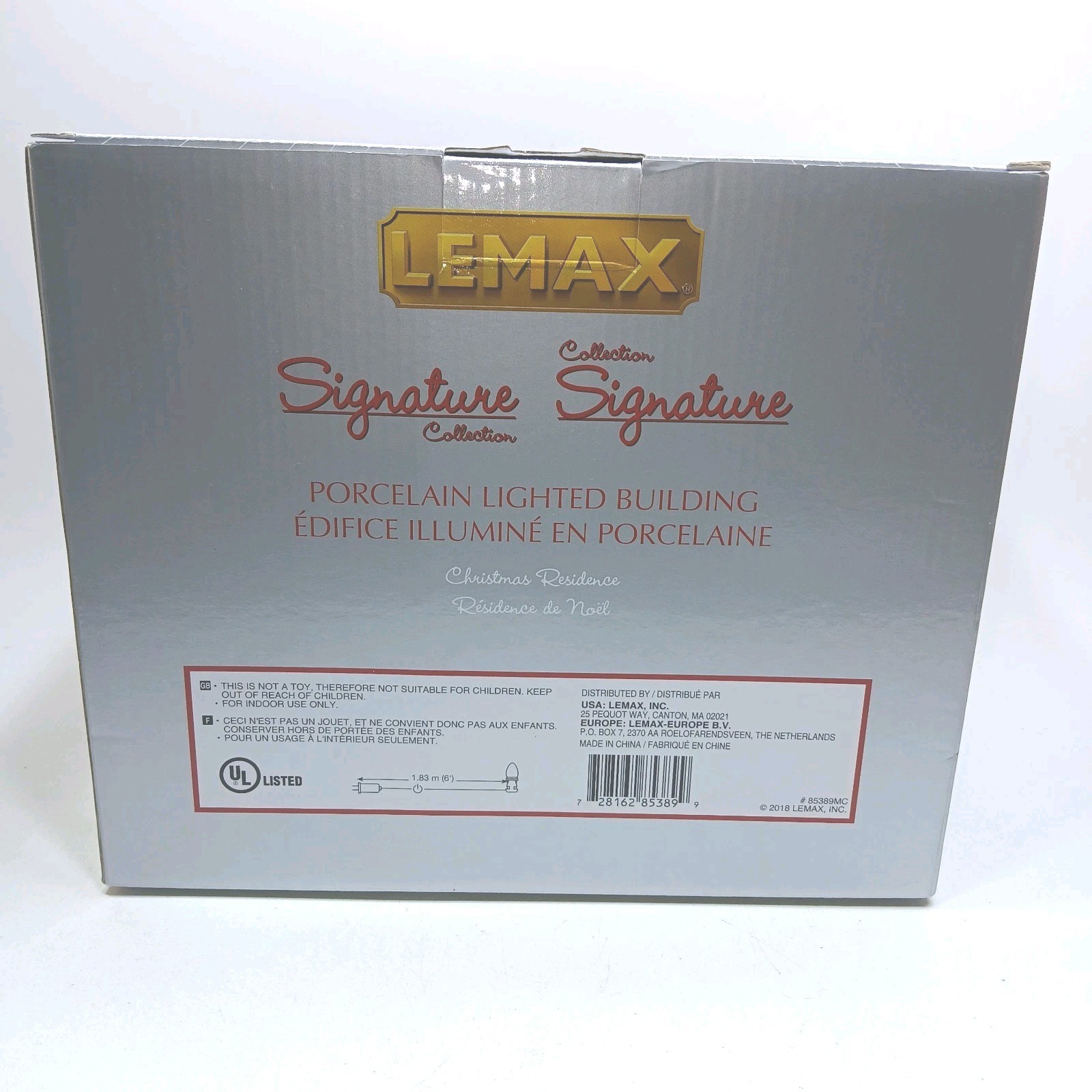 Lemax Christmas Residence Michael’s Exclusive Signature Collection #85389 2018