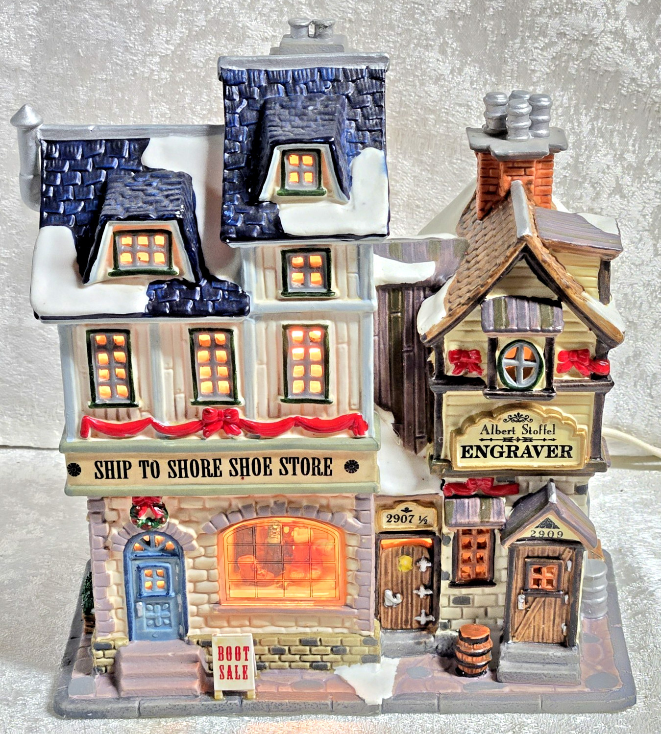 Lemax SHIP TO SHORE SHOE STORE #25654A – See Description