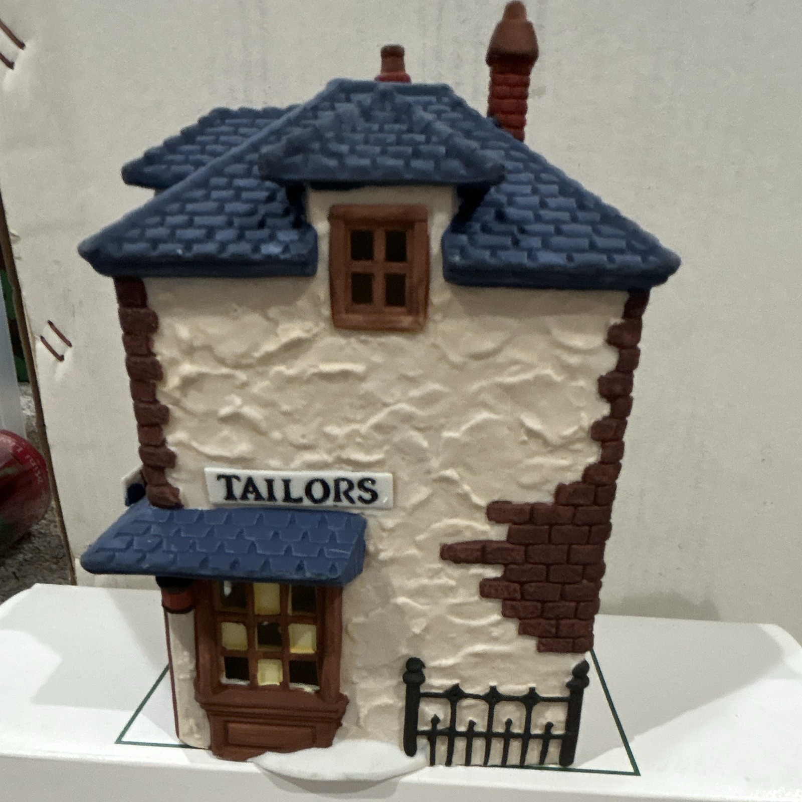 Dept 56 Dickens’ Village Walpole Tailors Hand Painted Lighted Boxed