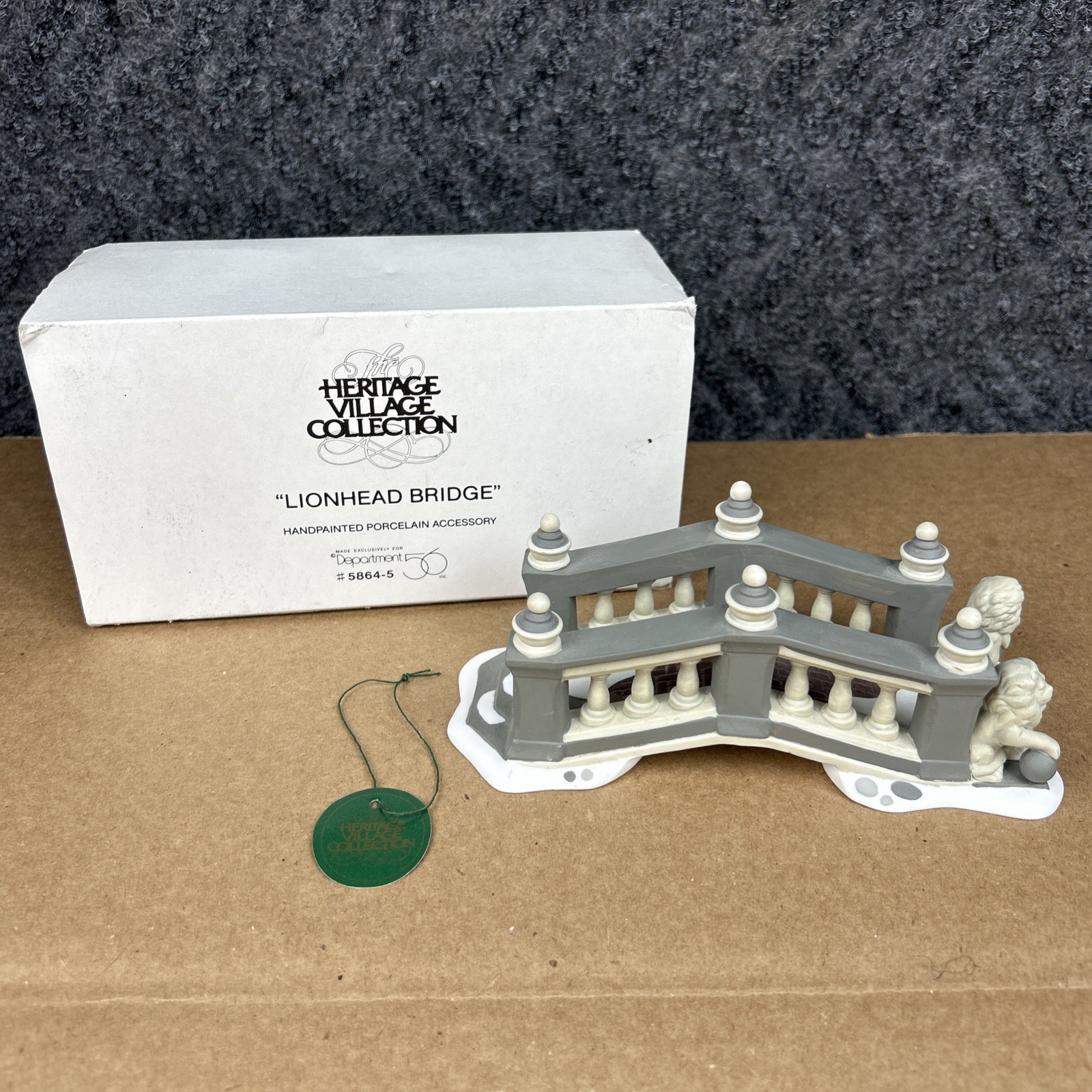 Department 56 Heritage Village Collection “Lionhead Bridge” #5865-5