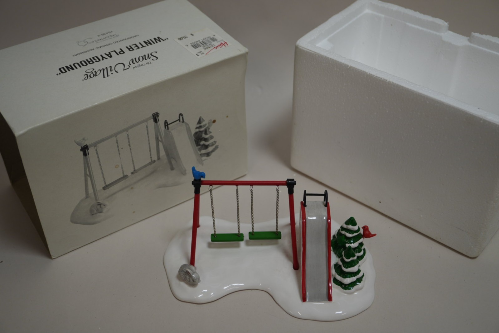 Department 56 Snow Village Winter Playground 5436-4 w Original Package
