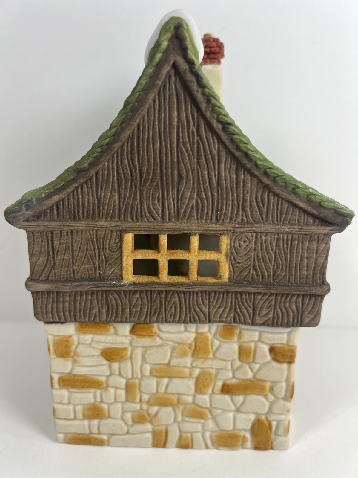 Dept 56 Dickens Village “Smithy and Bean” Blacksmith Bldg ’84 Vintage-No Light