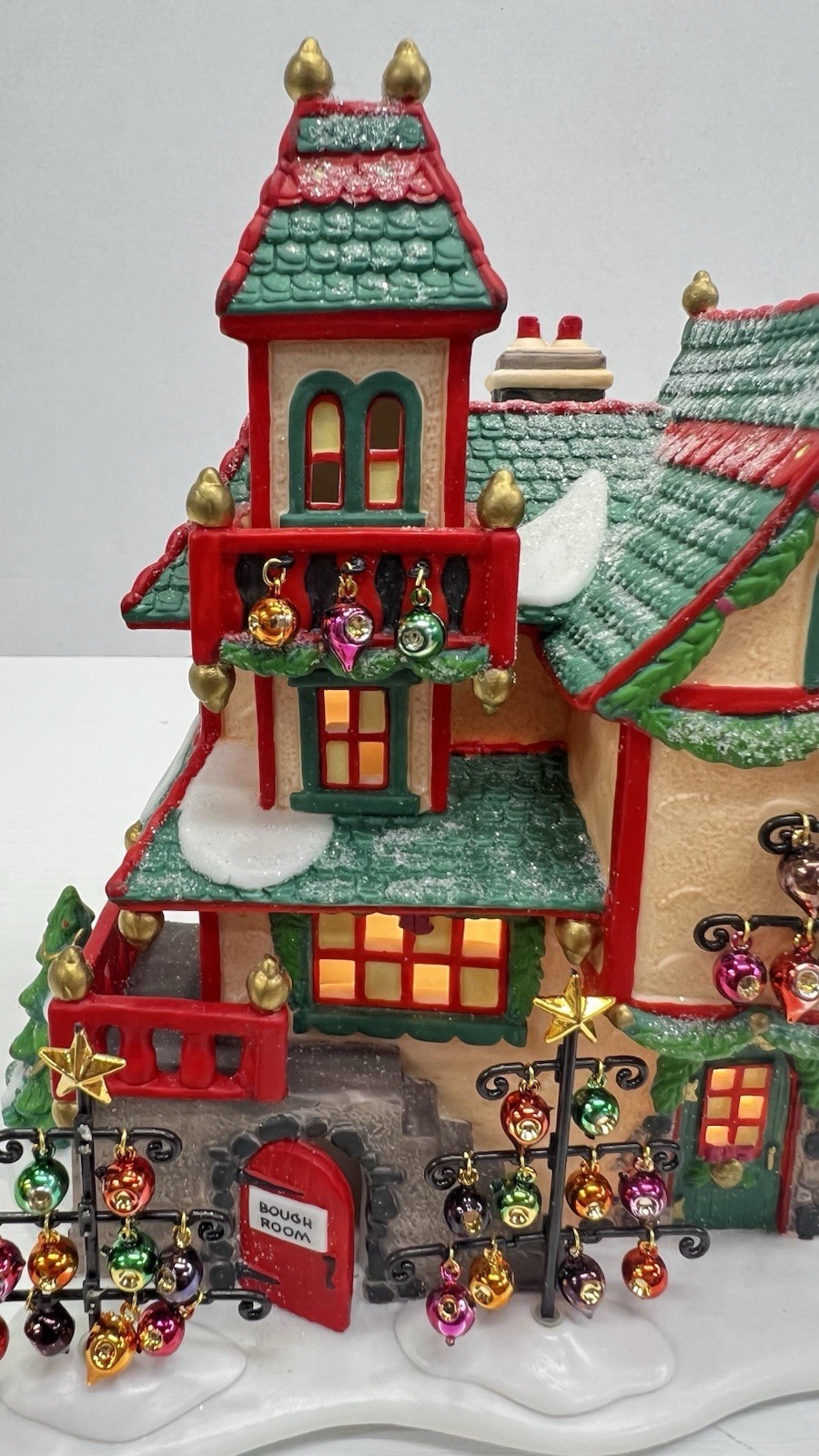 Dept 56 North Pole Series “Glass Ornament Works” 56396 Retired 1997 Excellent !