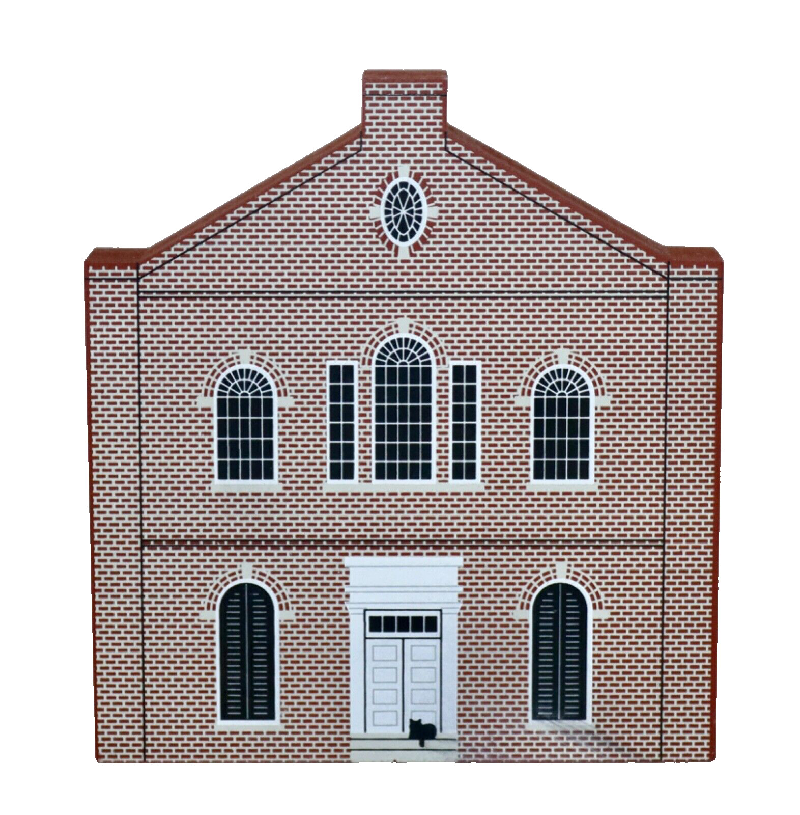 First Presbyterian Church ~ Lancaster PA Faline Cat’s Meow LE 1997 Shelf Sitter