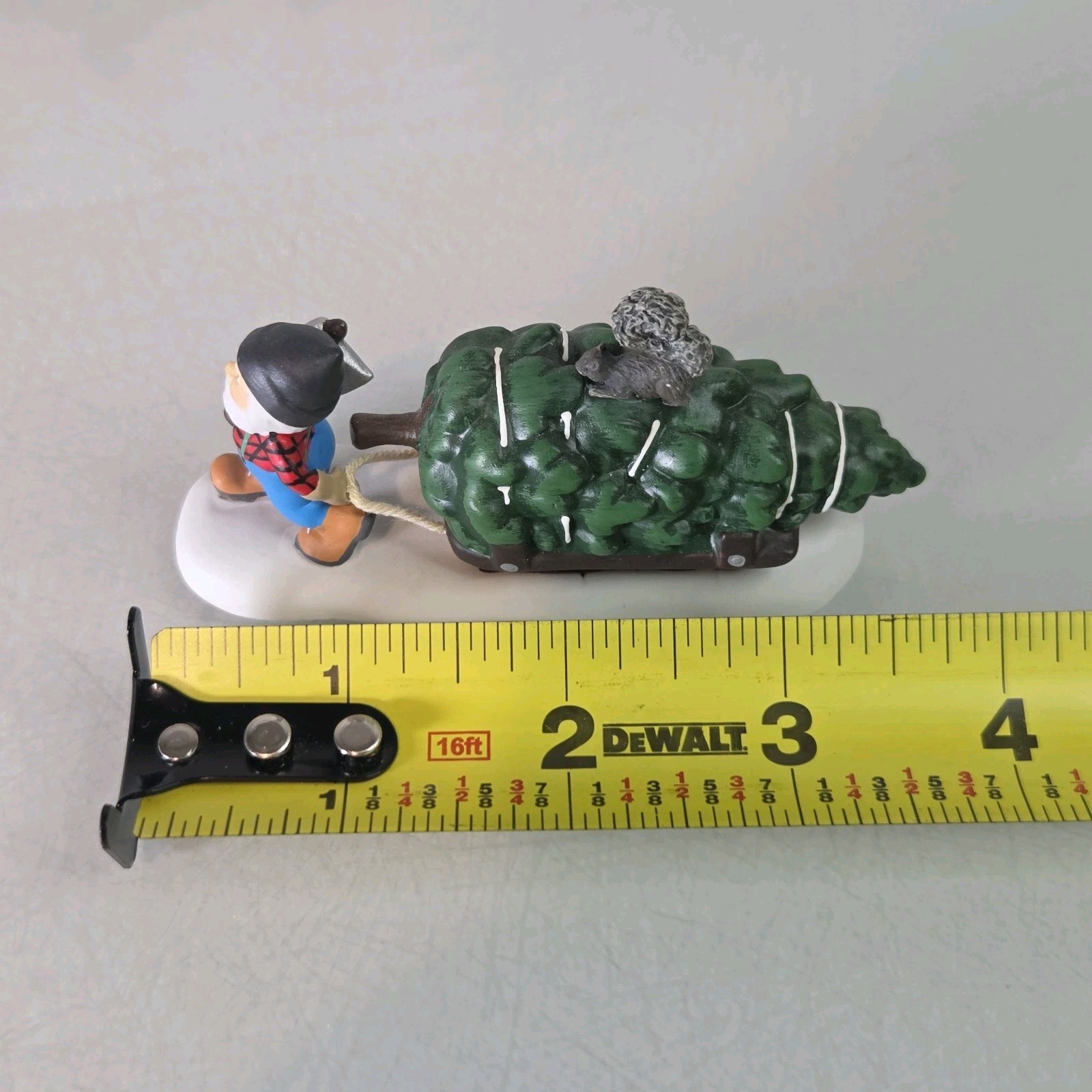 DEPARTMENT 56 North Pole Village Accessory 2015 TINY LUMBERJACK 4044851 Dept 56
